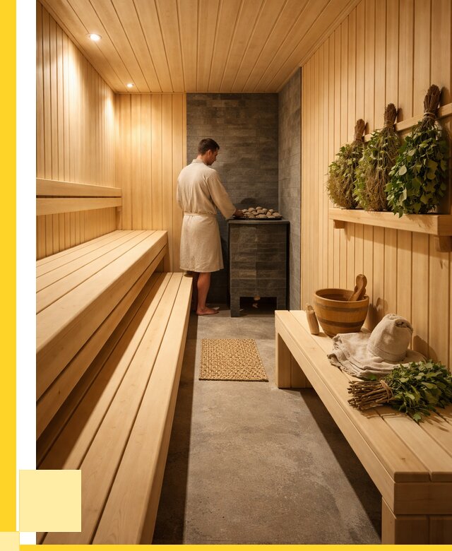 Отделка парной под ключ в Нижнекамске от 354865 р. | ЭриданНжм