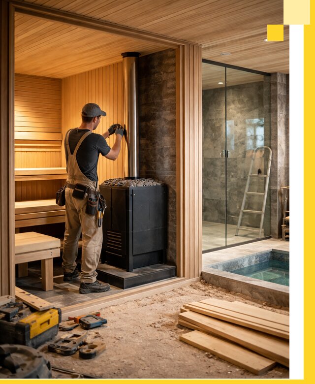 Полное строительство банных комплексов под ключ в Нижнекамске