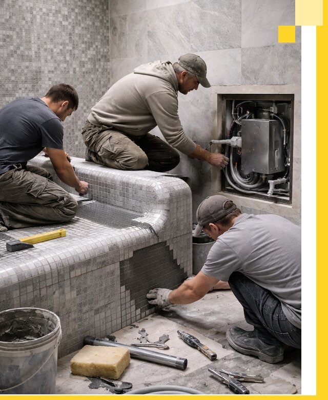 Проекты хамамов под ключ в Нижнекамске и дизайн и строительство