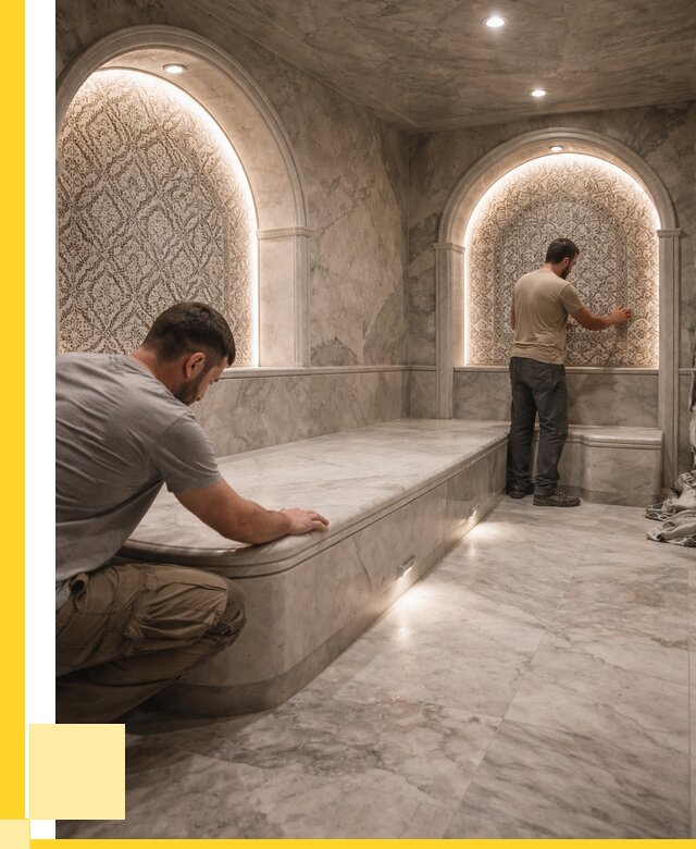 Турецкие бани под ключ в Нижнекамске от 253475 р. | ЭриданНжм