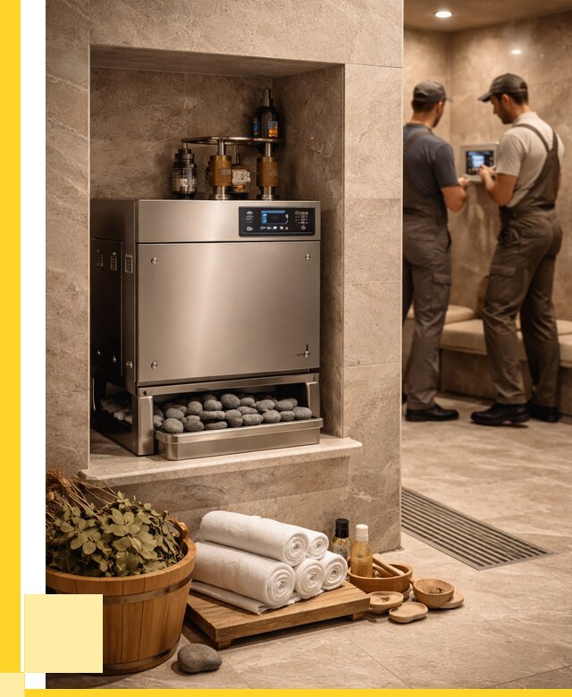 Парогенераторы для хамама в Нижнекамске от 76043 р. | ЭриданНжм