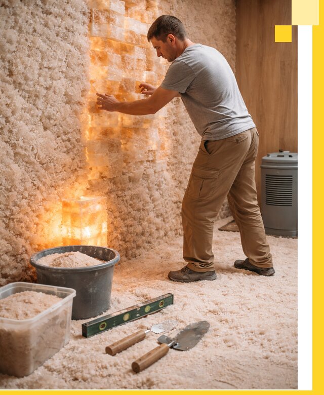 Проектирование и монтаж соляных комнат в Нижнекамске под ключ