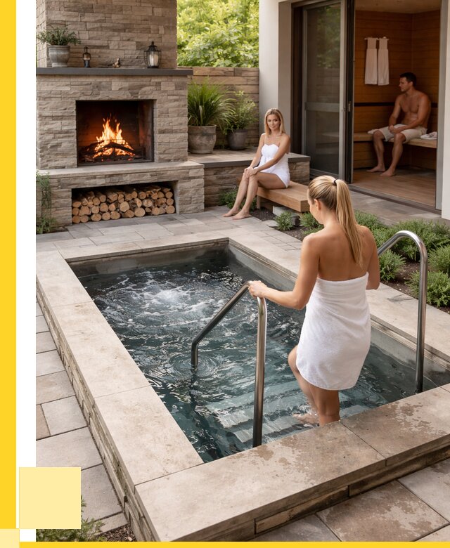 Холодные купели под ключ в Нижнекамске от 45626 р. | ЭриданНжм